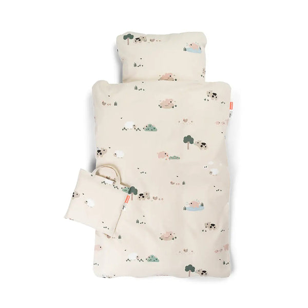 Done by Deer juniorsengetøj, tiny farm sand