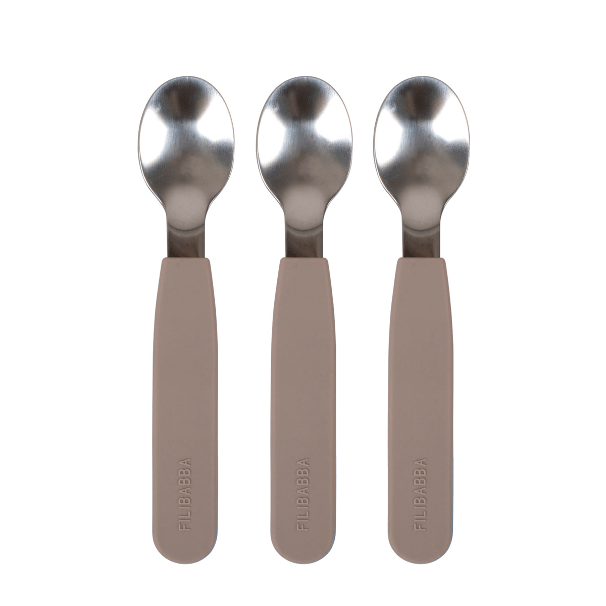 Filibabba Silikone skeer 3 - pak, warm grey