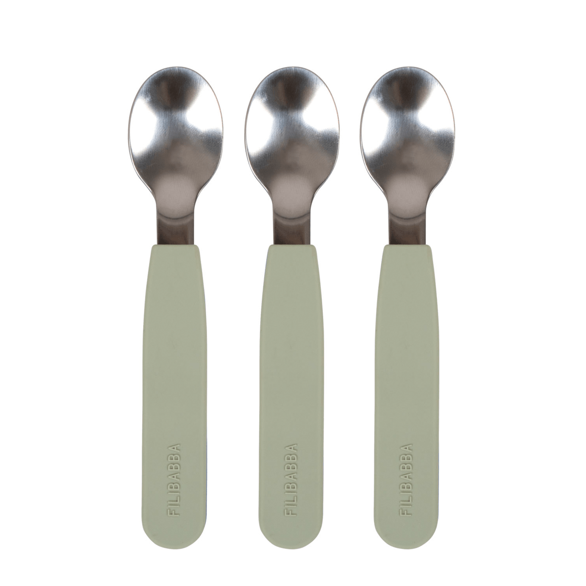 Filibabba Silikone skeer 3 - pak, green