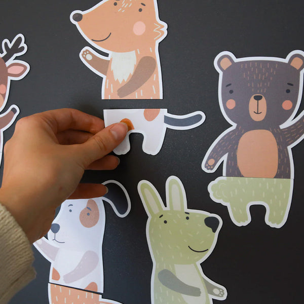 Ferflex® Magnetisk Puslespil Dyr - Companions Of The Meadows