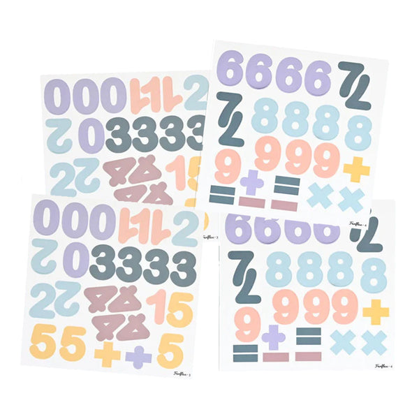 Ferflex® Magnetiske Tal 100 stk - Pastel