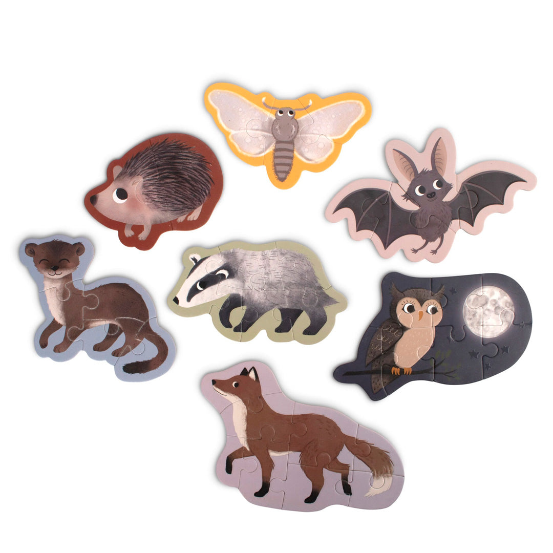 01_Filibabba selvlysende puslespil, Skovens dyr-2.jpg