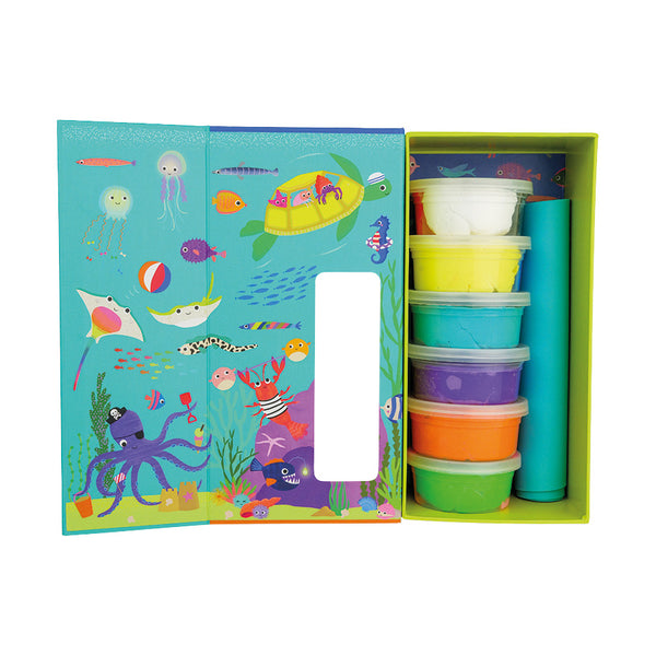 Floss & Rock selvhærdende ler, ocean