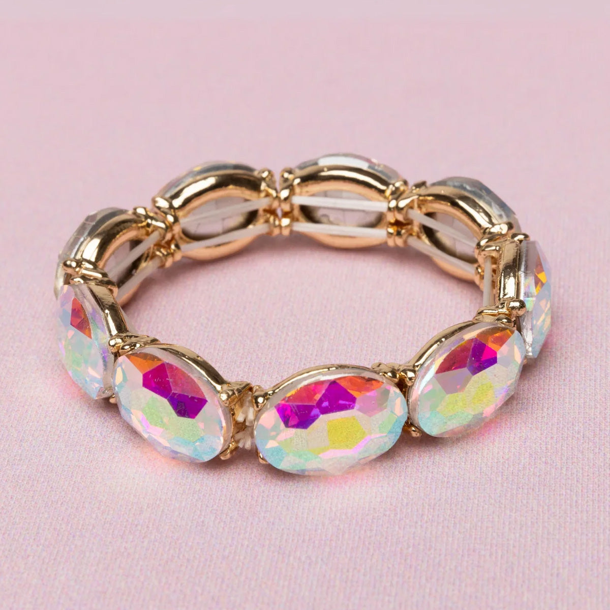 01_Great Pretenders armbånd, Chic Aurora Borealis Gem -2.jpg