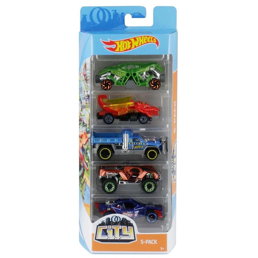 Hot Wheels Basics 5 - Pack, Asst