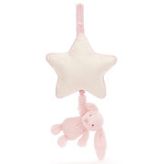 Jellycat Bashful Kanin spilledåse, lyserød