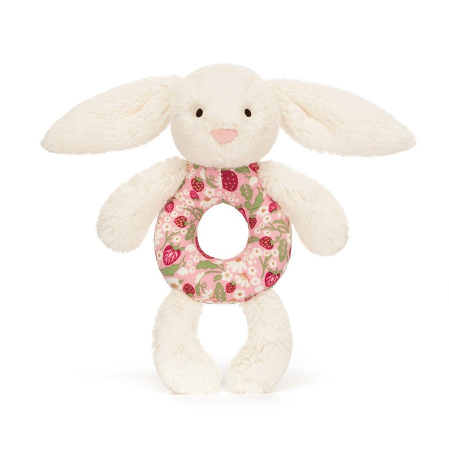 Jellycat kanin rangle jordbær