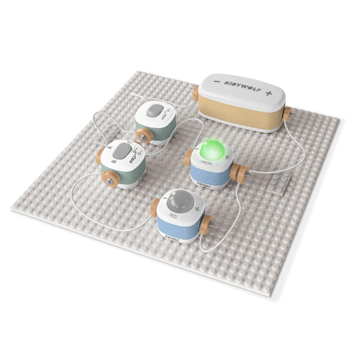 Kidyelec Mit Første Elektricitetskit, 11 Dele