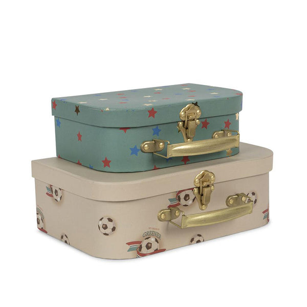 Konges Sløjd 2-pak kuffertsæt, off white / kick it