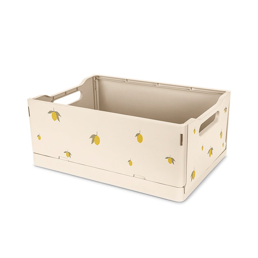 Konges Sløjd 2-pak opbevarings box, lemon