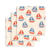 Konges Sløjd 3 - Pak Muslin Stofble, Ahoy