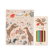 Konges Sløjd Aktivitets bog med farveblyanter