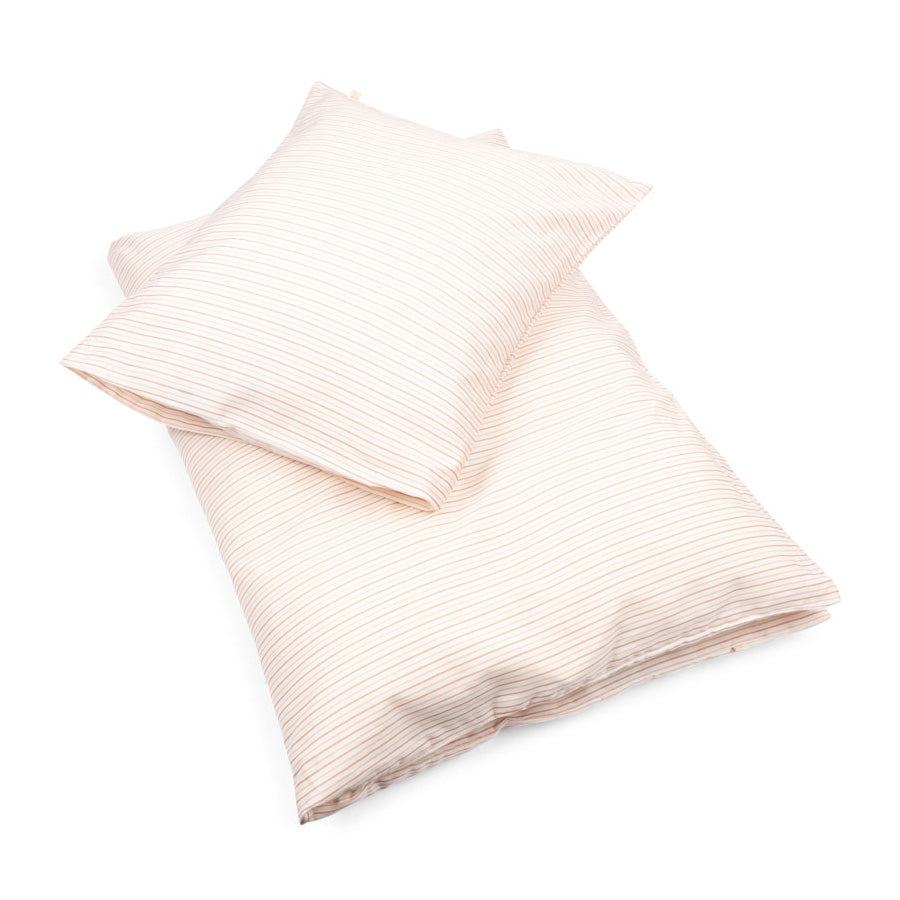 01_Konges Sløjd Baby Sengetøj, Stripie Petite Rose.jpg