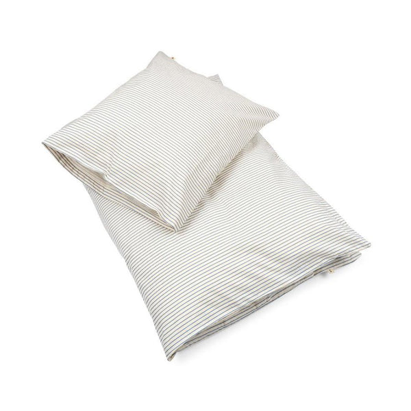 Konges Sløjd Sengetøj junior, stripe bluie