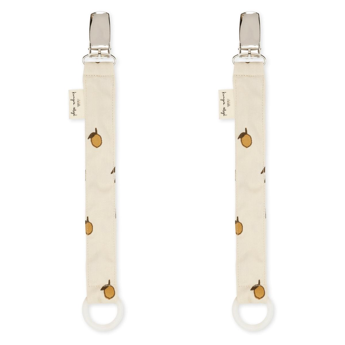 Konges Sløjd 2pak suttesnor, lemon