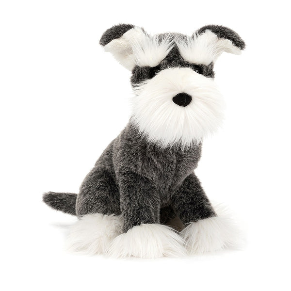 Jellycat Lawrence Schnauzer hund, 24 cm