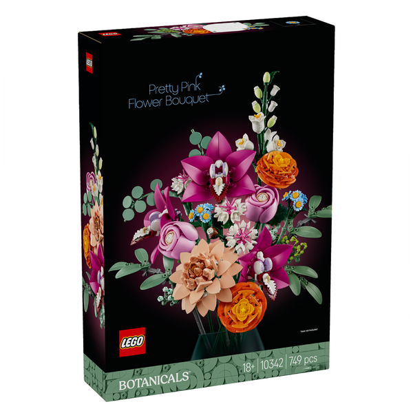 LEGO® Smuk pink blomsterbuket