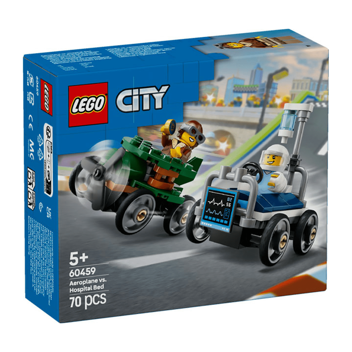 LEGO® Racerbilpakke - Fly mod hospitalsseng