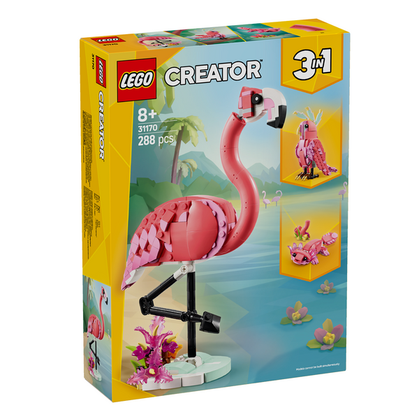 LEGO® Vilde dyr, Pink flamingo