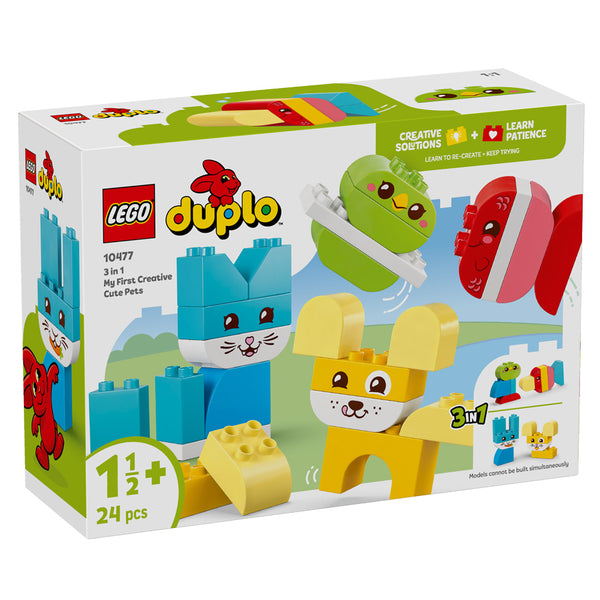 LEGO® DUPLO 3-i-1 Kreative Søde Kæledyr