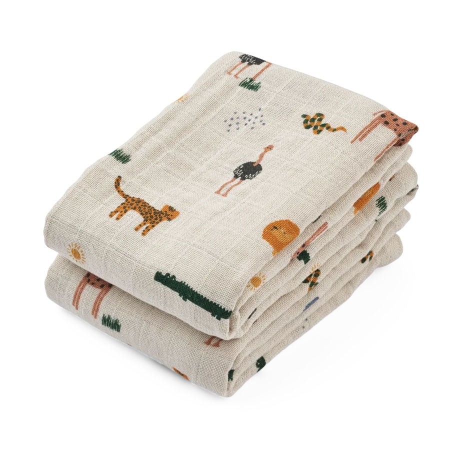 Liewood Lewis 2 - Pak Stofble, Safari Sandy Mix