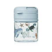 Liewood Pavia tritan kop med sugerør, sea creature/sandy