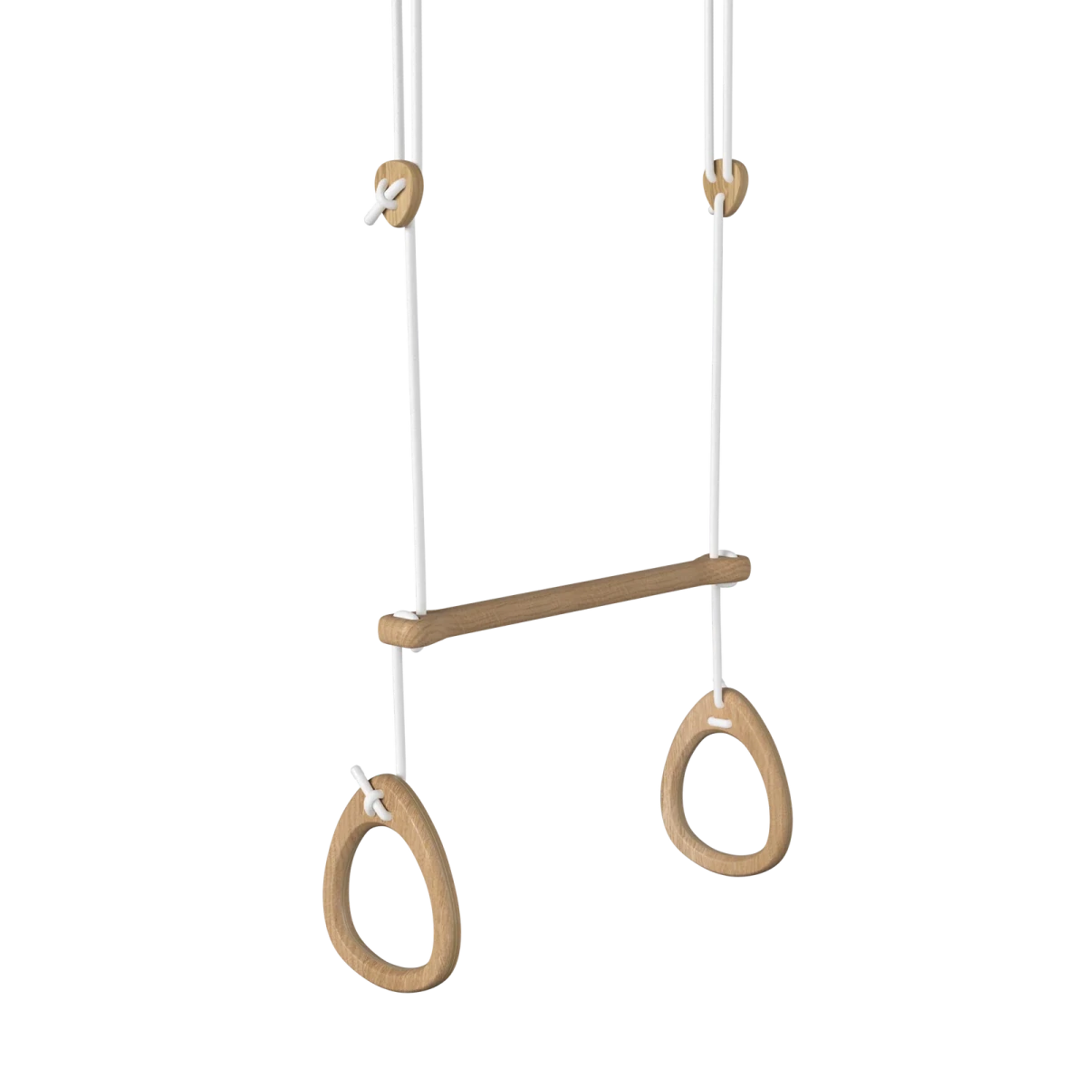 Lillagunga Acrobat, eg, hvid reb, 2 - 2,80m