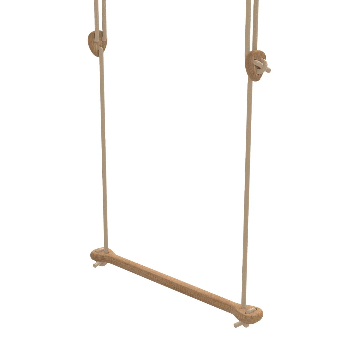 Lillagunga trapez, eg, Beige reb, 2,80 - 3,80 m