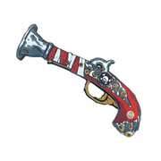 01_Liontouch Pirate Line, pirat pistol - rød stribe-2.png