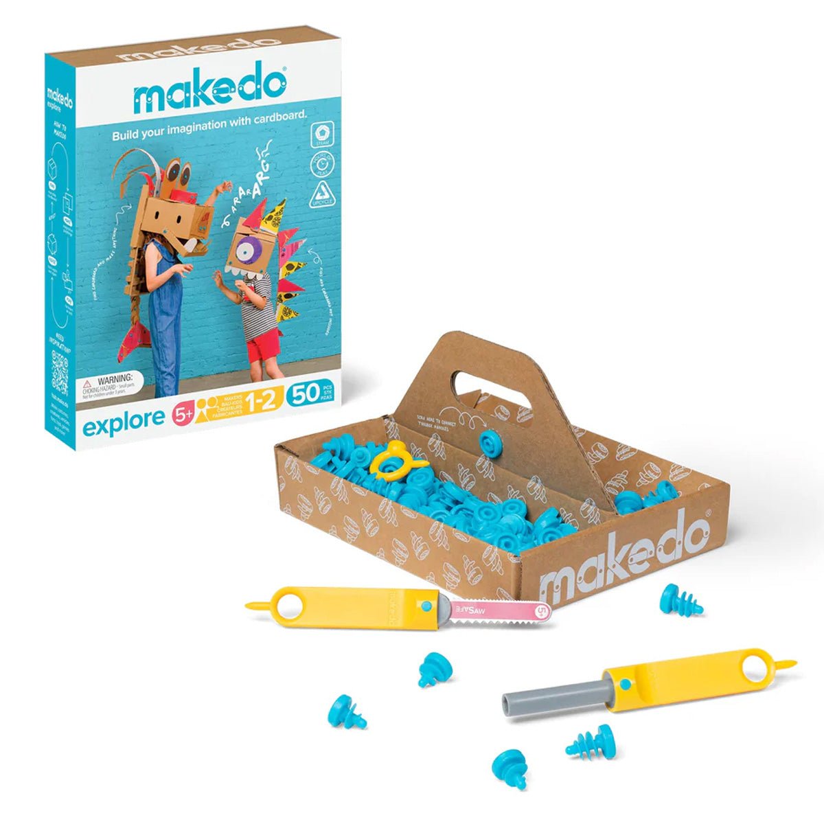 MakeDo Explore, Værktøjssæt Til Pap Krea