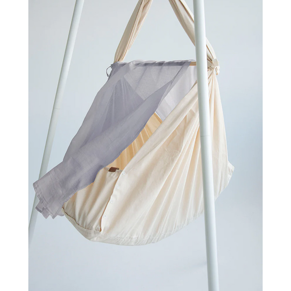 Membantu Baldakin til slyngevugge, grå