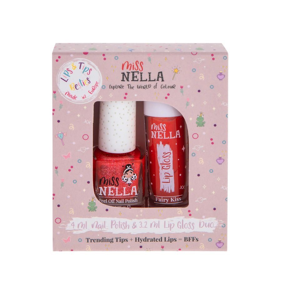 Miss Nella Lip Gloss Fairy Kiss og neglelak