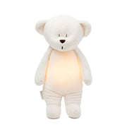 Moonie 2.0 The Humming Bjørn med lampe, Cream