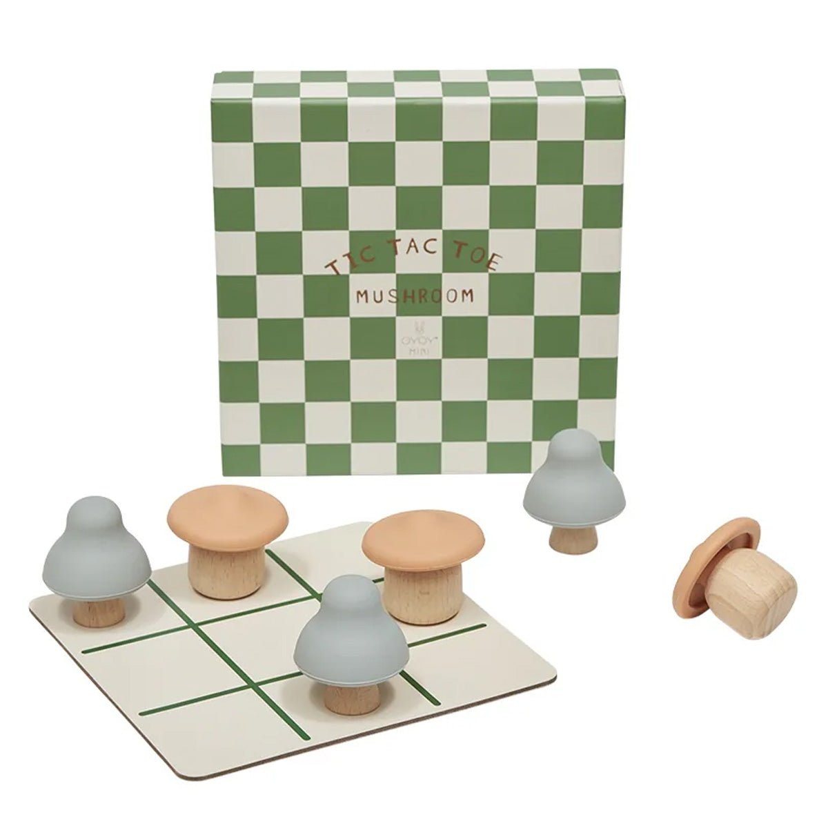 OYOY Mushroom kryds og bolle, multi