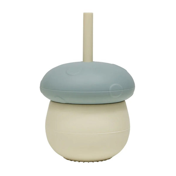 OYOY Mushroom kop, offwhite/blue