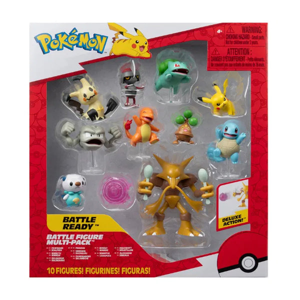 Pokemon Battle figurer 10 stk