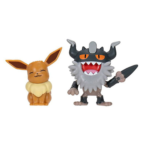 Pokemon battle figur, Eevee + Perrserker