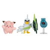 3-Pak Battle Figurer Clefairy Beldum