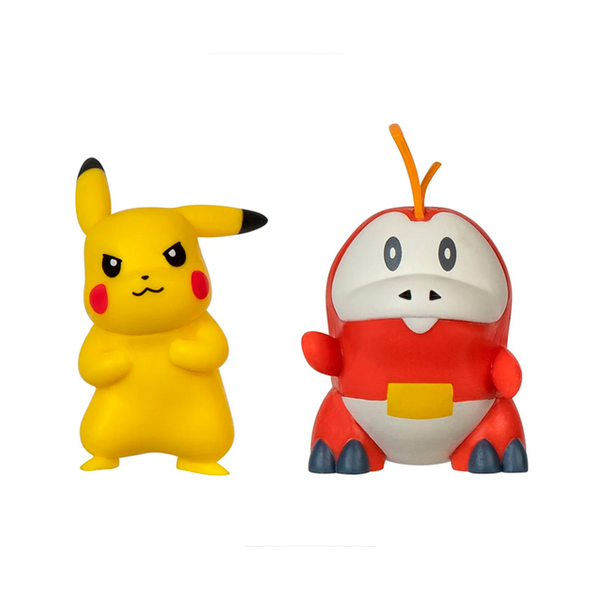 Pokemon battle figurer, Pikachu og Fuecoco