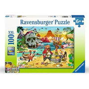 Ravensburger Puslespil, Skatteøen - 100 Brikker