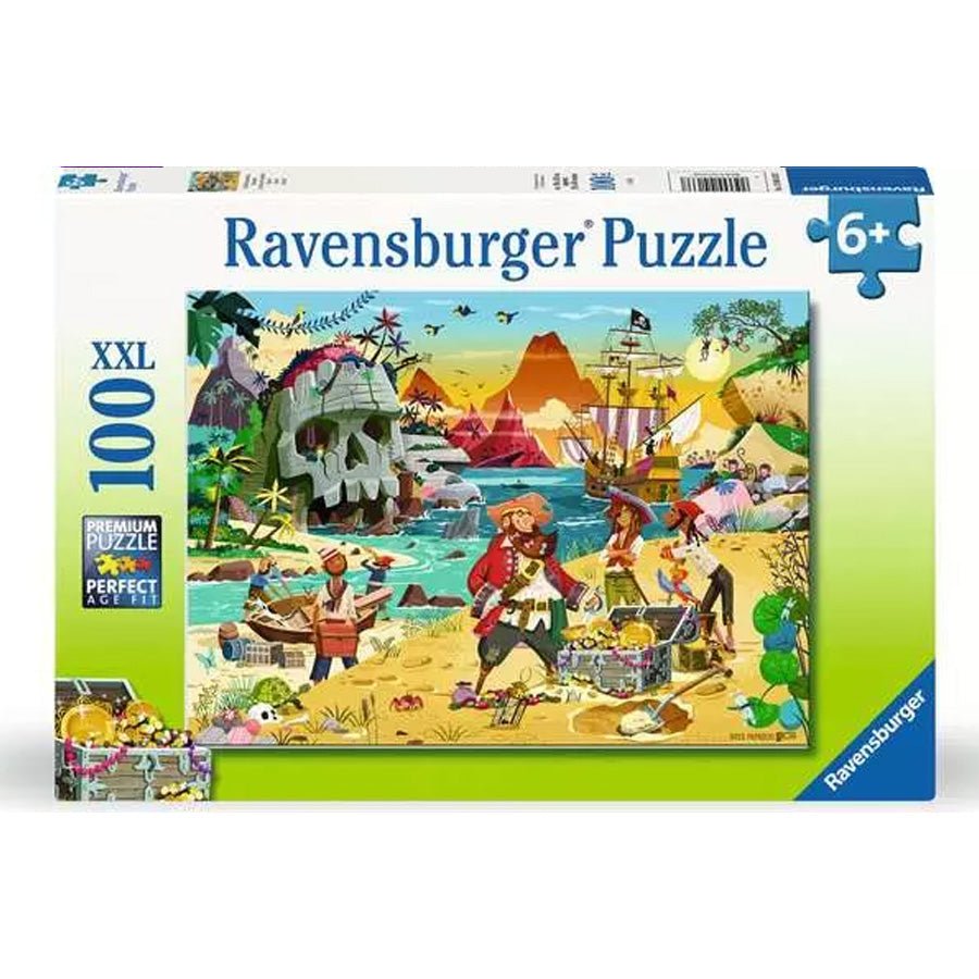 Ravensburger Puslespil, Skatteøen - 100 Brikker