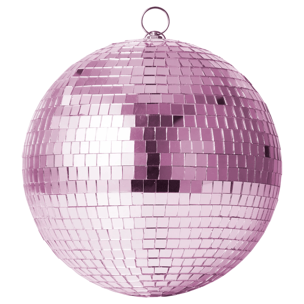 Rice Discokugle, large - pink