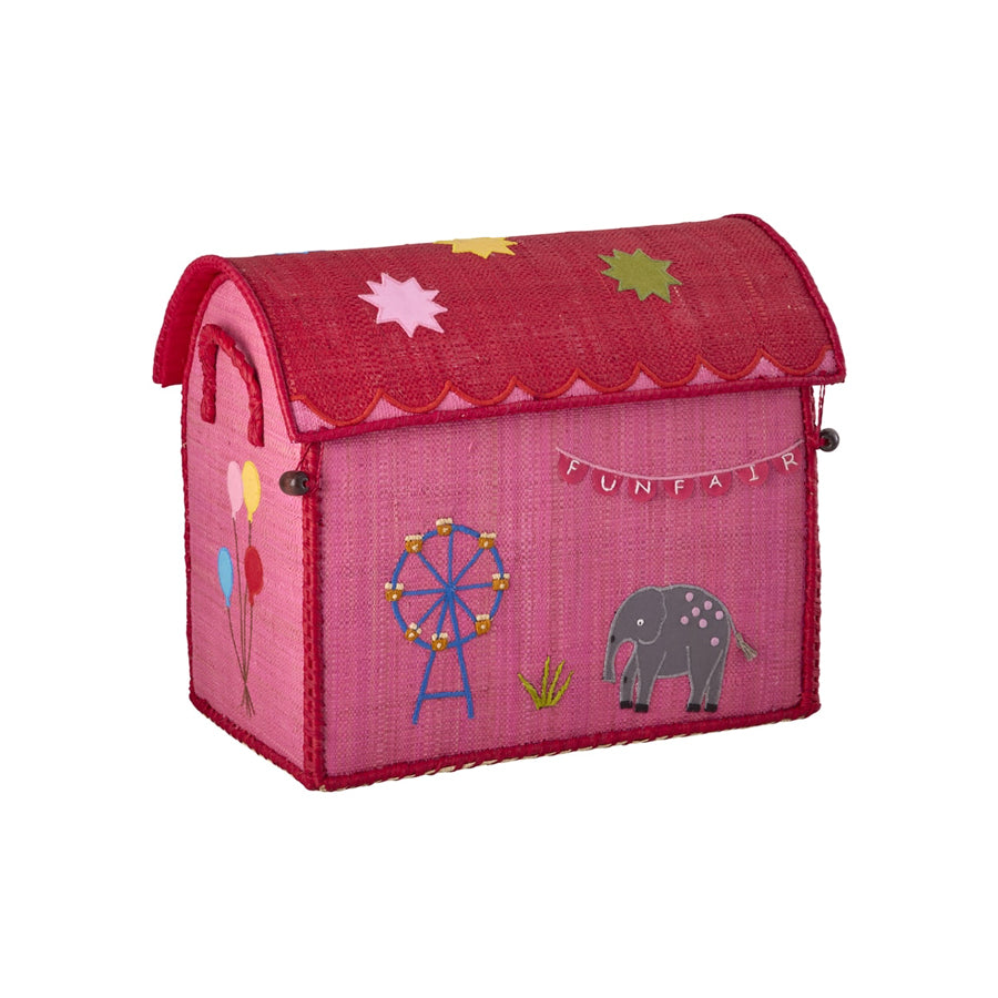 01_Rice Opbevaringskurv, Pink Fun Fair - Lille.jpg