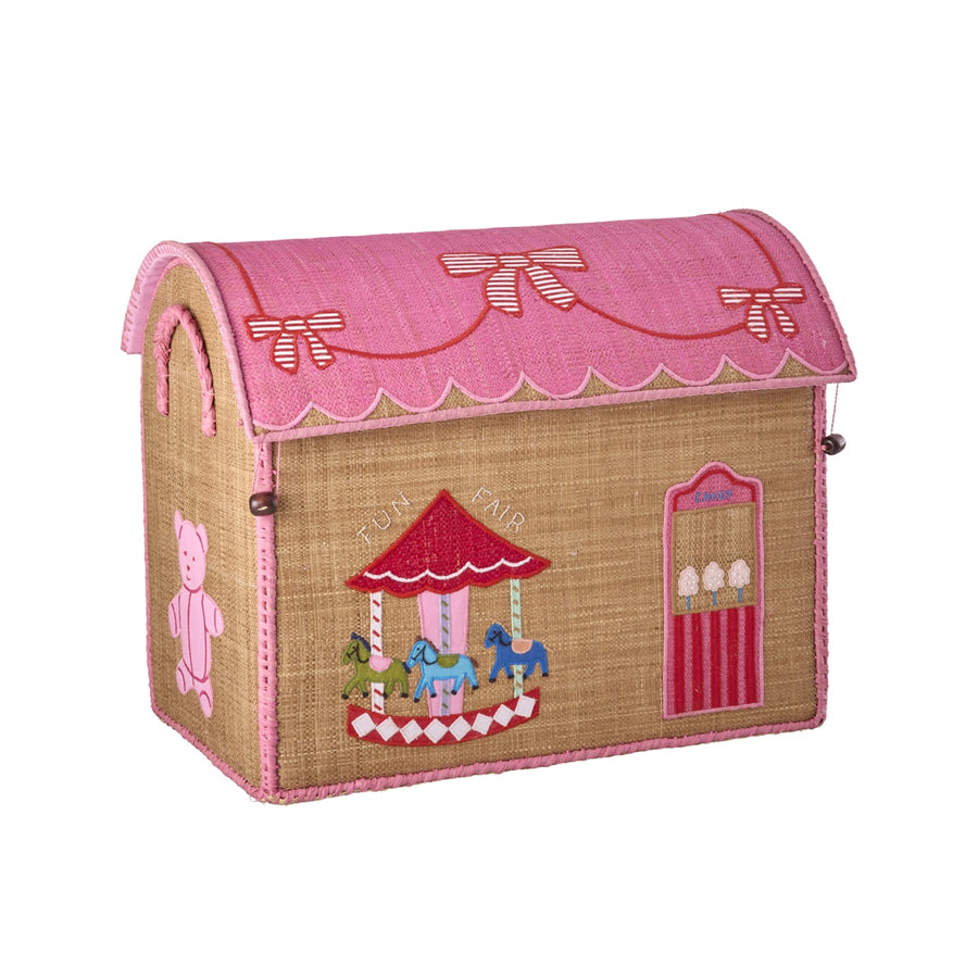 01_Rice Opbevaringskurv, Pink Fun Fair - Mellem.jpg