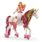 01_Schleich havfruen Freya på undervandsenhjørning.png