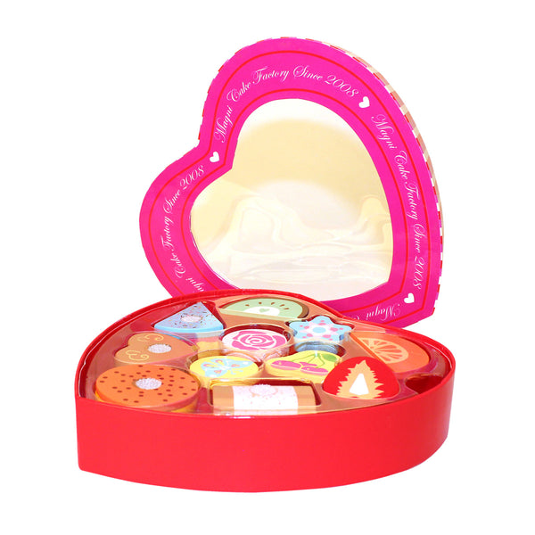 Småkager i hjerteboks