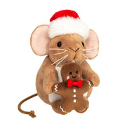 Teddy Hermann Julemus med Peberkagemand, 11 CM