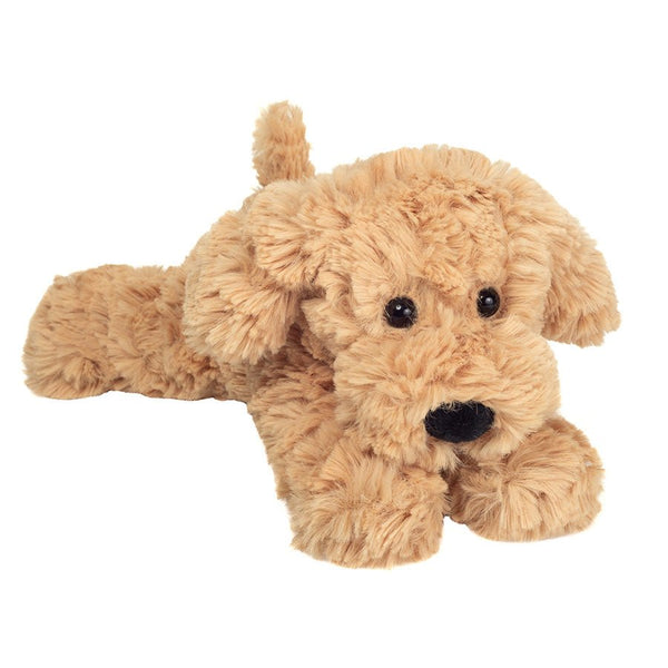 Teddy Hermann, liggende hund 20 cm - beige