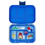 01_Yumbox Original madkasse m 6 rum, surf blue - funny monsters tray-2.jpg