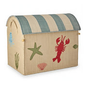 RICE Opbevaringskurv, Ocean - Stor